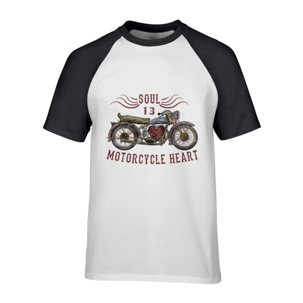 Мужская футболка с коротким рукавом повседневная облегающая изображением