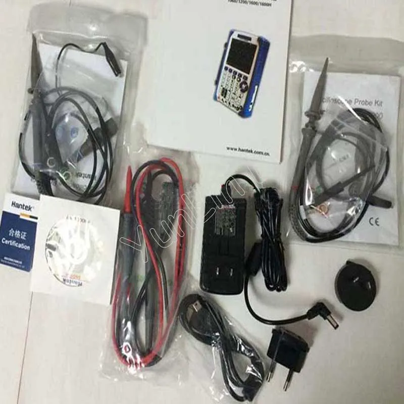 Портативный USB-осциллограф 5 7 дюйма 2Ch DMM 200 МГц 500MSa/s DSO1200 | Инструменты