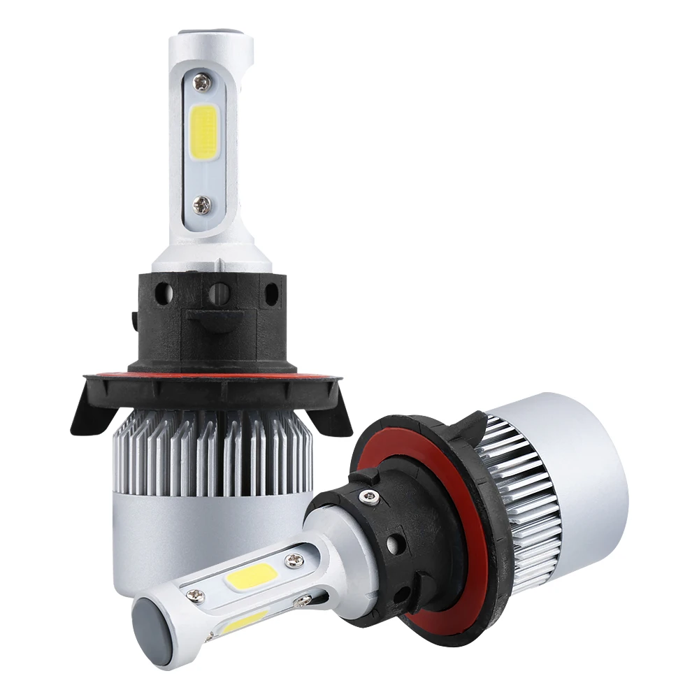 светодиодные лампы для авто Н7 LED H4 H7 H11 удар водить автомобиль Фары комплект 16000LM