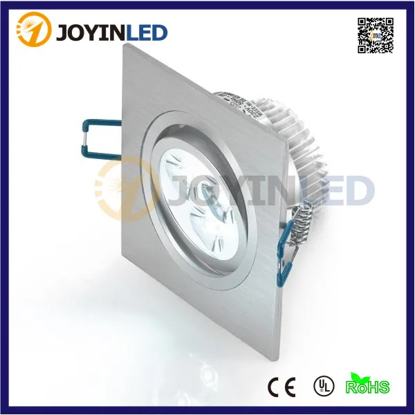 Высокое качество 3W 6W Dimmable светодиодный потолочный светильник Встраиваемый