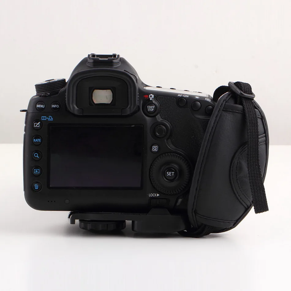 Мягкая сумка из искусственной кожи 1 шт. с ручкой наручный ремешок для Nikon Canon Sony