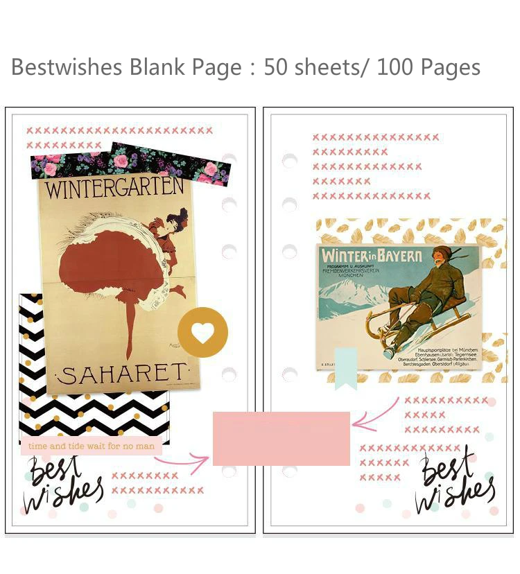 Lovedoki оригинальная Зимняя серия наполнитель для ноутбука наполнителя бумажный