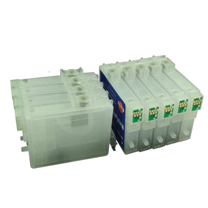 Картриджи для принтера EPSON R2400 9 шт. пустые|ink cartridge|refillable ink cartridgesink epson printer |