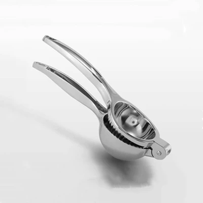 Silver Middle Ручная соковыжималка для цитрусовых, ручная соковыжималка для лимона, соковыжималка для фруктов, пресс-машина для цитрусовых, кухонные аксессуары из нержавеющей стали для дома - Цвет: Silver Middle