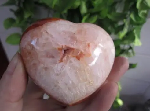 Топ! Натуральное красивое полировочное красное ониксовое сердце 242 г|heart heart|heart