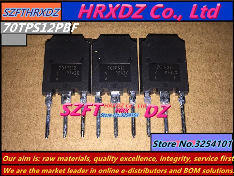 

SZFTHRXDZ 100% new original 5PCS 70TPS12 70TPS12PBF 70A 1200V TO-247