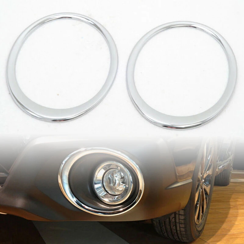 Передняя 1 пара ABS противотуманная фара крышка свет отделка внешняя для Subaru Outback