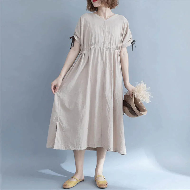 Летнее женское платье большие размеры обхват груди 140 см 7XL 8XL 9XL v образный вырез а