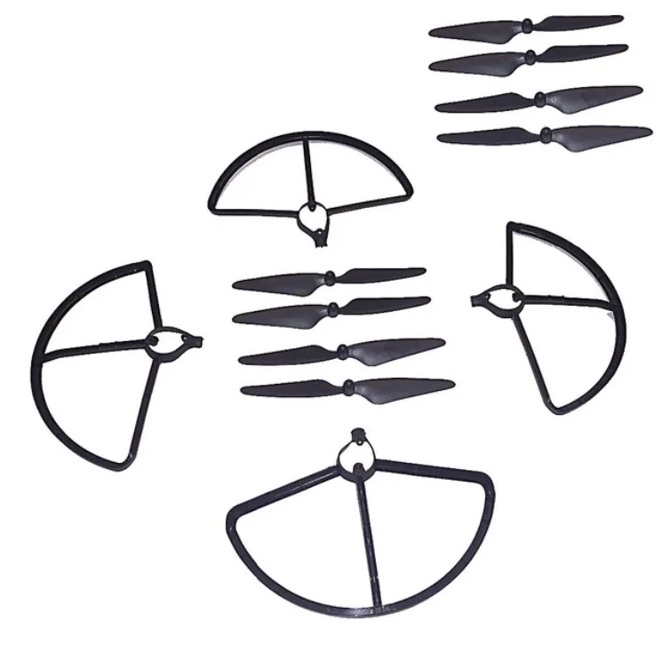 Комплект лезвий пропеллеров HUBSAN H501S с защитной опорой для H501C X4 Запчасти