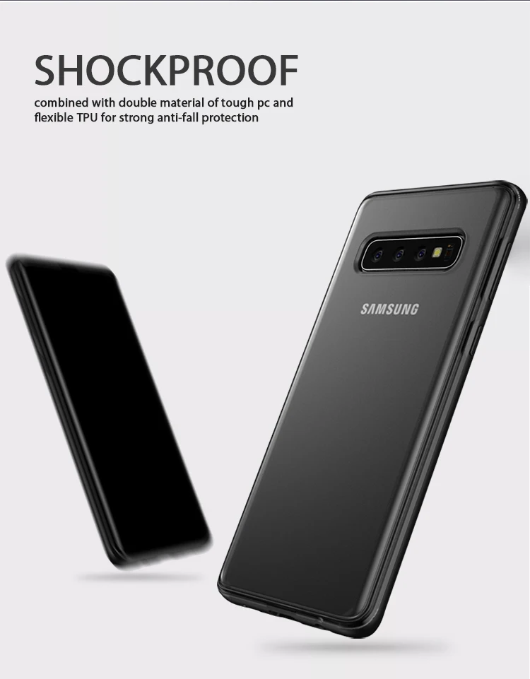 Для samsung S10 случае Магия тень IPAKY S10e Мягкий силиконовый чехол бампер PC Гибридный противоударный для samsung Galaxy S10 Plus