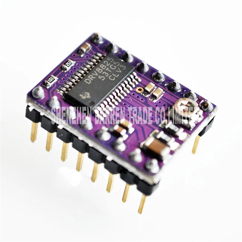 50 шт. 3D StepStick DRV8825 переносчик шагового двигателя Reprap 4-слойный ППМ водяной привод