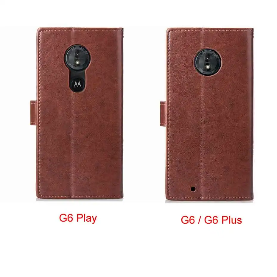 3D Emboss PU Leather Case For Motorola MOTO E6 G6 G6Plus G6Play Flip Wallet Plus Play Phone | Мобильные телефоны и