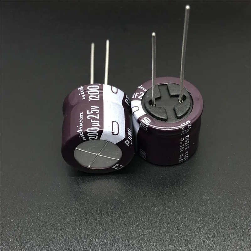 10 шт./100 шт. 1200 мкФ 25 в NICHICON PJ серия 18x16 мм 25v1200мкф низкое сопротивление долговечный