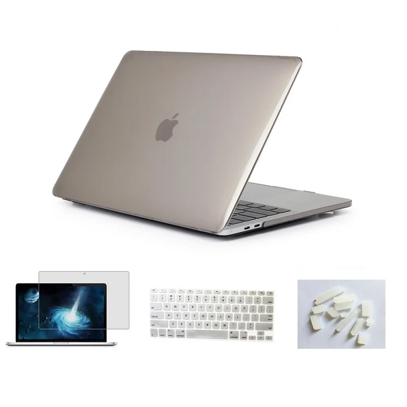4в1 матовый чехол для ноутбука Apple Macbook Pro Retina Air 11 12 13 15 дюймов Air13 Air11 новый жесткий |