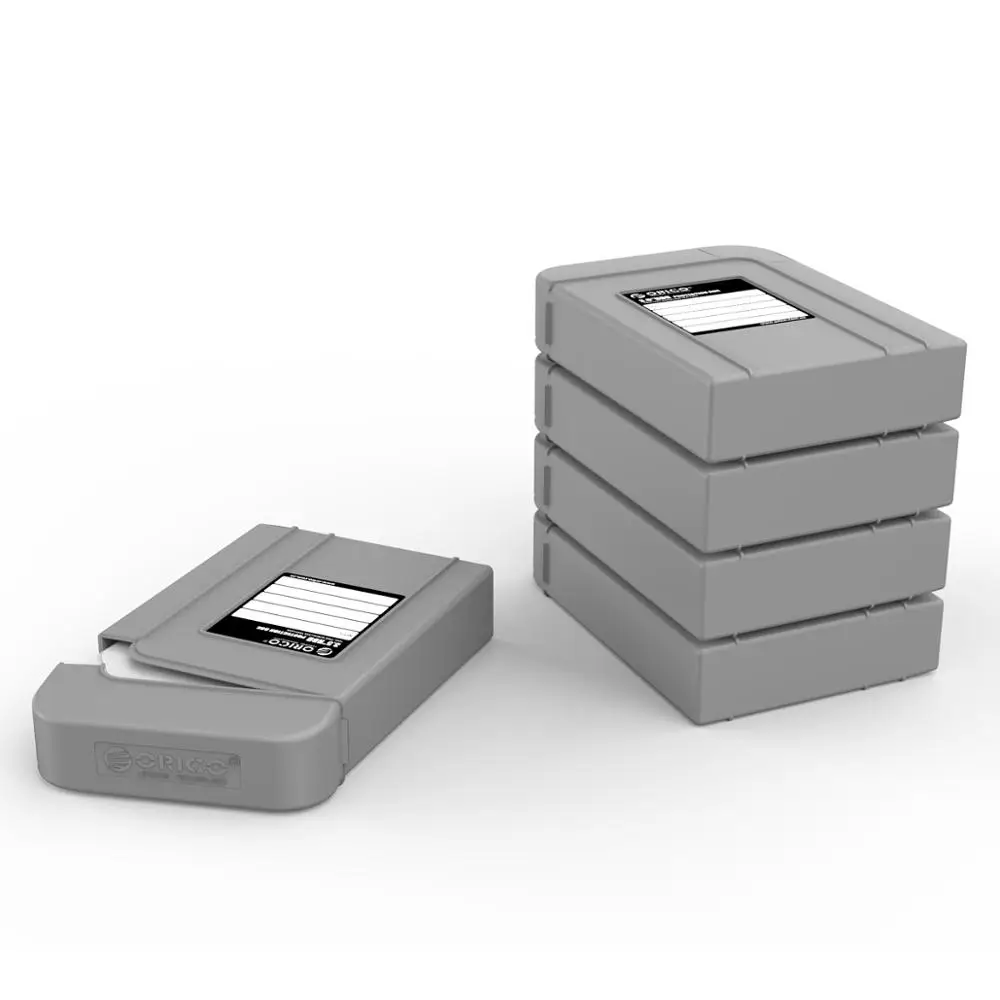 ORICO PHI-35 HDD протектор Профессиональный Премиум антистатический жесткий диск защитная коробка - Цвет: 5 Grey Colors
