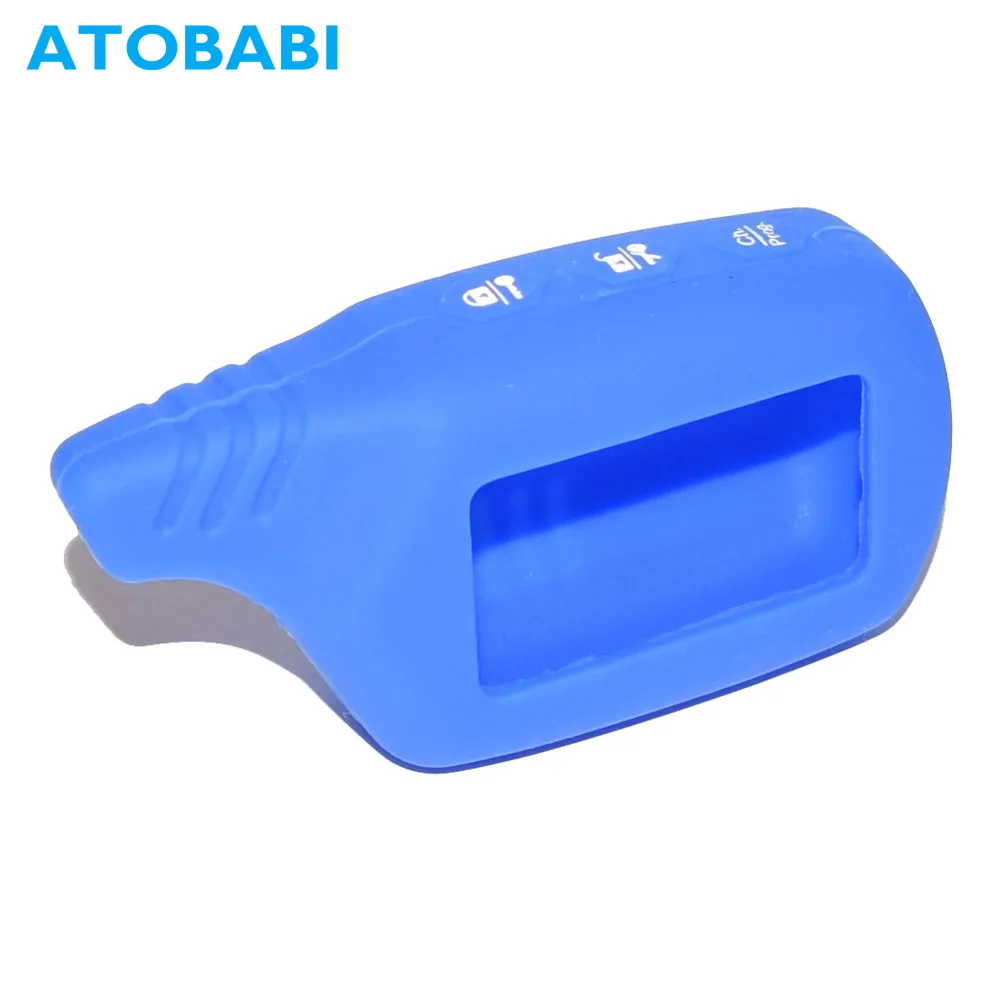 Силиконовый чехол для ключей ATOBABI подходит Starline B9 B6 V7 A91 A61 русская Двусторонняя