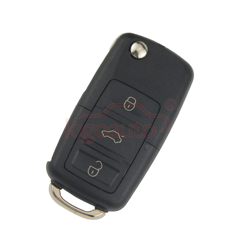 1JO 959 753 N откидной ключ HU66 3 кнопки 434 МГц дистанционный для VW Passat Golf Bora Jetta 2000