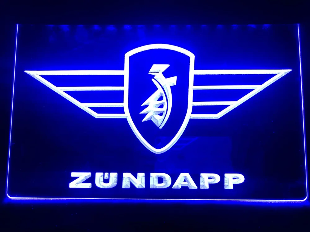 R069 Zundapp новые светодиодные неоновые вывески для пива бара паба клуба|Таблички и