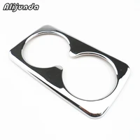 abs chrome front or behind water cup holder frame trim decoration cover for kia sportage r 2011 2014