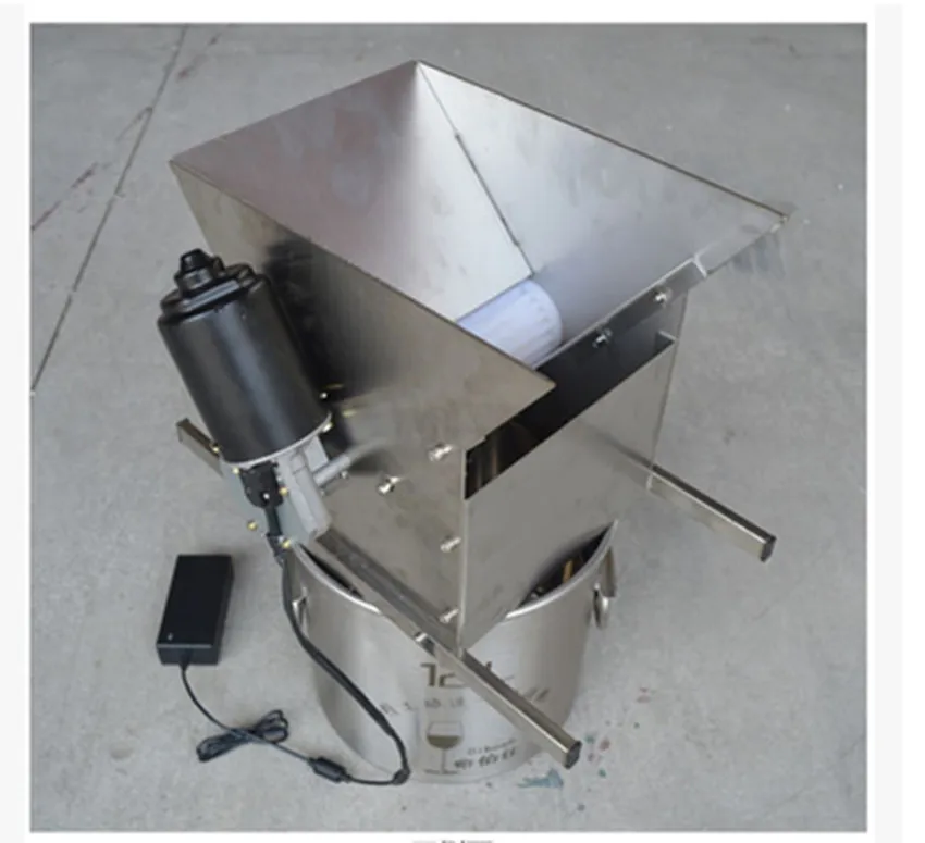 Новинка 2 ролика электрическая дробилка винограда дробильная машина