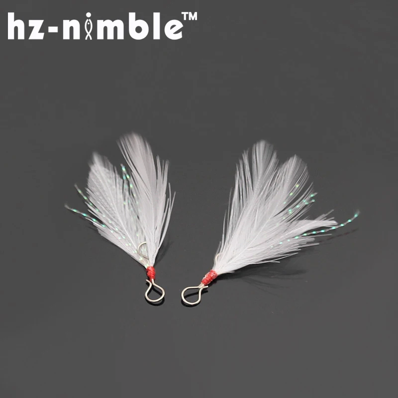 Перо Троллинг Рыболовная Приманка 10 шт. принадлежности приманка для жесткой