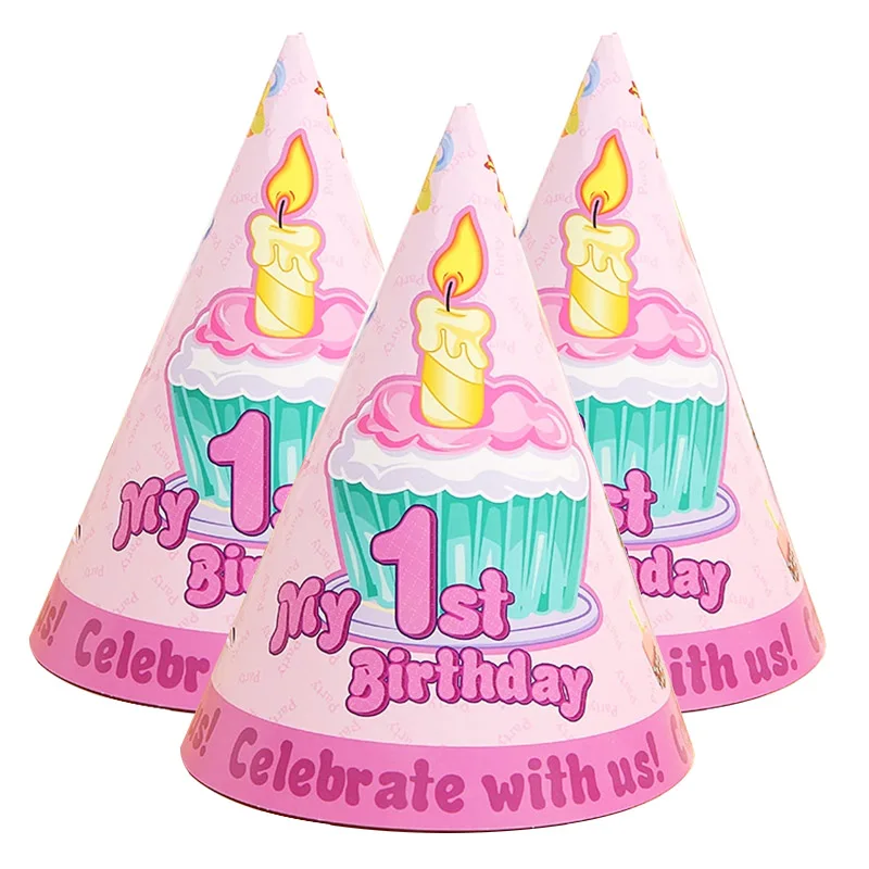 20/40 шт. крутые синие детские розовые шапки с изображением короля льва и джунглей