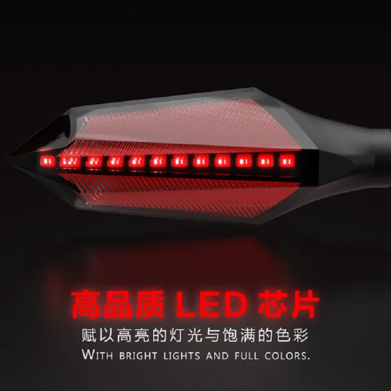 

2PCS LED Motorbike Turn Signal Lights Steering Universal Indicators Light 12V 1W Lamp Bright Motorbike Accessories Blinker Bulb