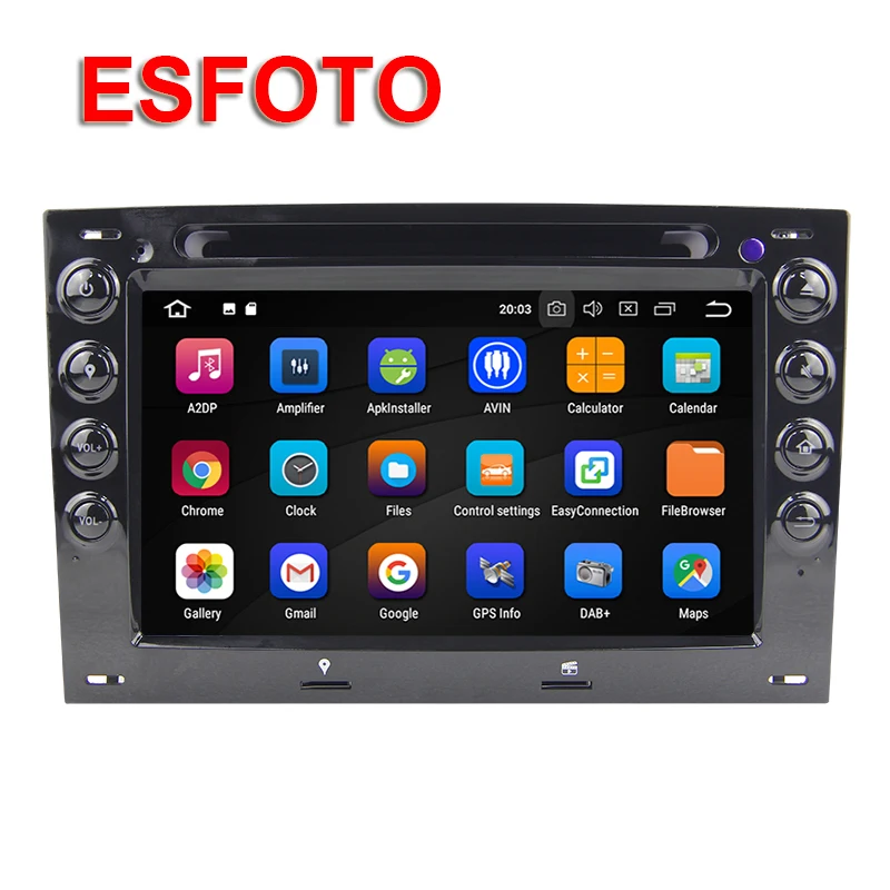 Android 9 1 автомобильный dvd плеер для Renault Megane 2 ii 2006 2010 Автомобильный gps навигационный