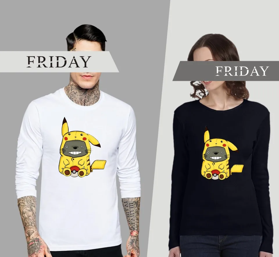 

My Neighbor Totoro Tshirt Long Sleeve Designed Kawai Cartoon Printed Autumn Basic Tops Tee Shirt Men Hip Hop 4xl Plus Size