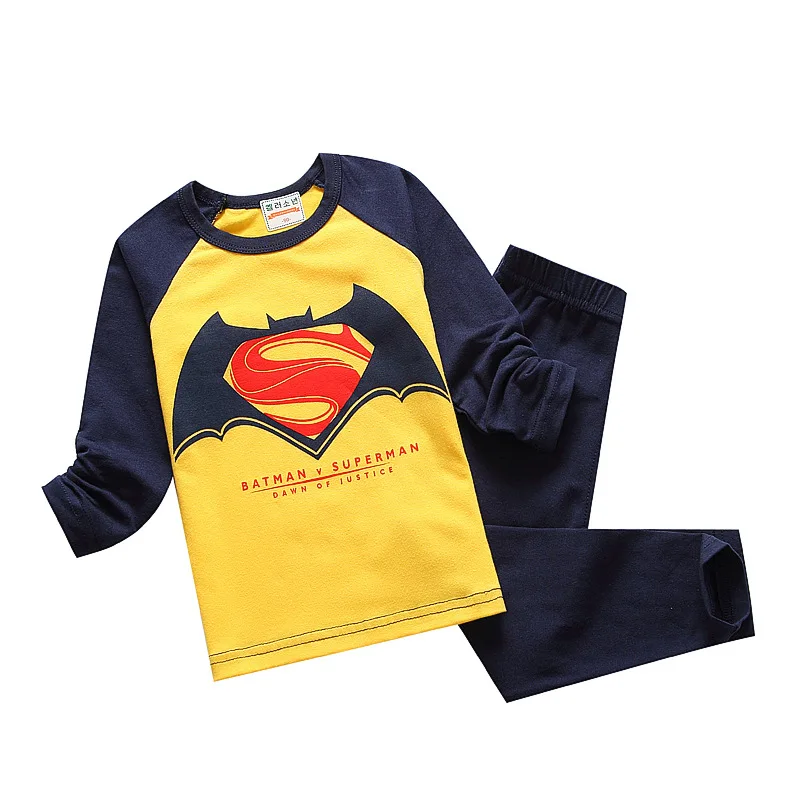 20154 новый мальчики девочки детская одежда комплект Pyjama одежды для возраста 3-10Yrs |