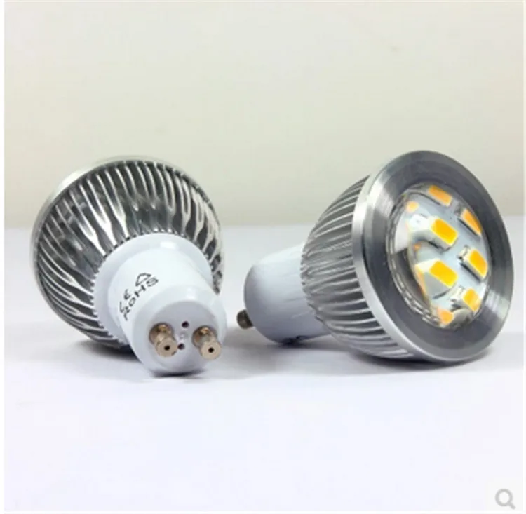 10 шт./лот 4 Вт 14 ШТ. 5730SMD MR16 E27 100-240в светодиодные лампы СВЕТОДИОДНЫЙ прожектор с 50 мм