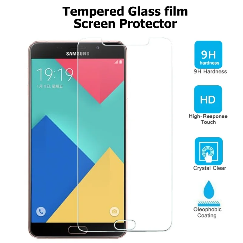 Новая пленка из закаленного стекла для Samsung Galaxy A3 A5 A7 A8 A9 Pro 2016 SM A310F A510F A7100 A810