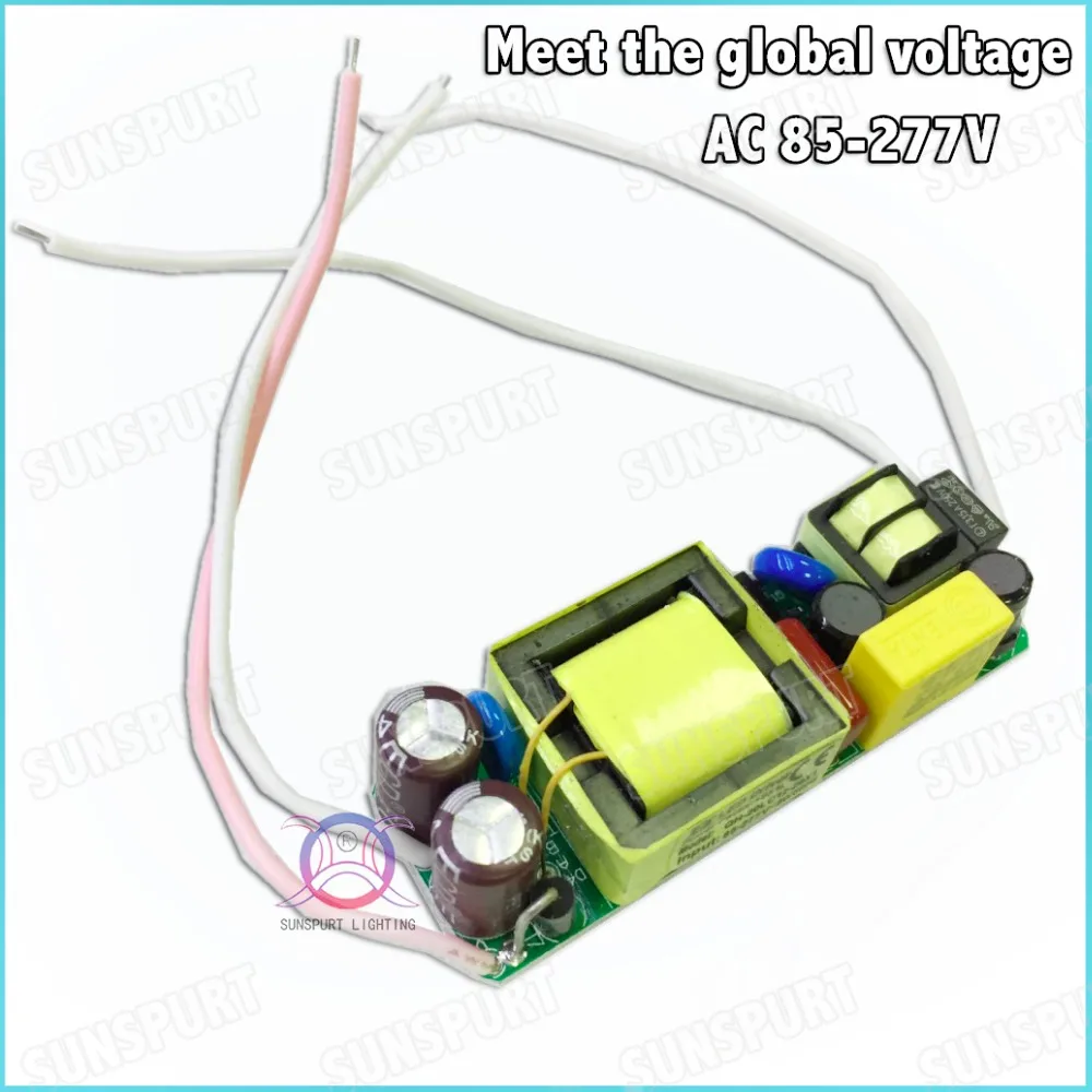 Светодиодная лампа с постоянным током 5 шт. CE PFC 20 Вт AC85-277V 7-13x2W 450MA DC20-45V | Лампы и