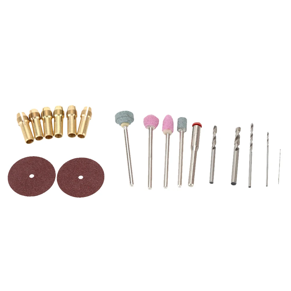 Маленький Электрический шлифовальный набор 12 В DC дрель станок инструмент P-500-10