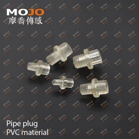 2020 free shipping pipe fittings connectors pvc material thread plug100pcs