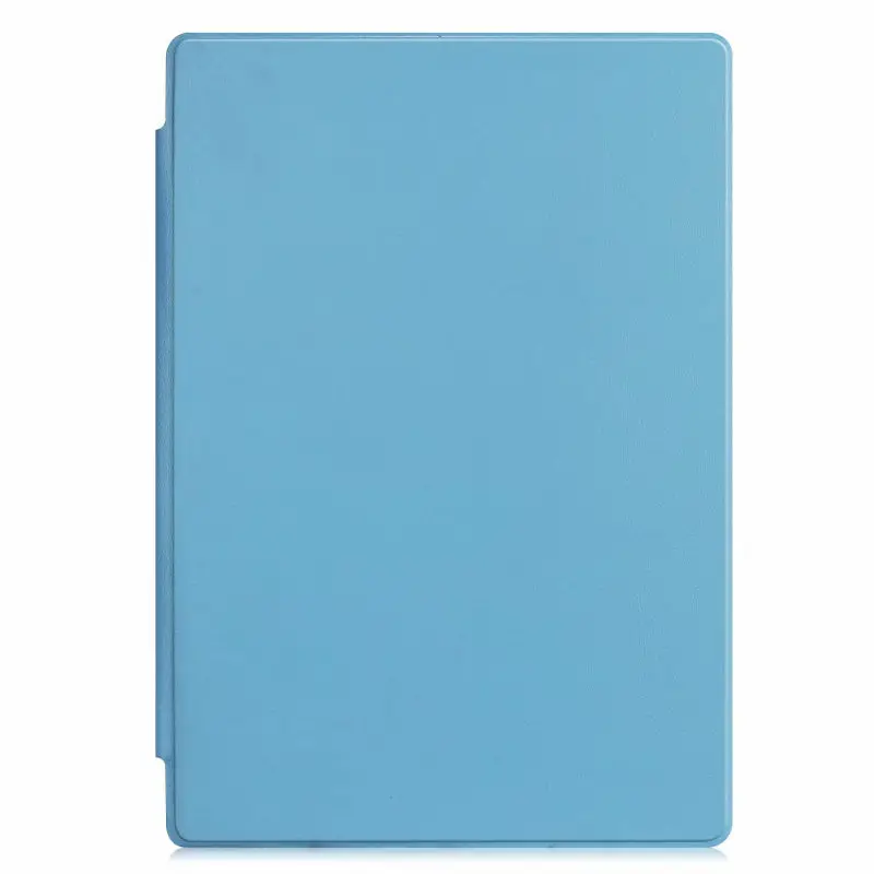 Новейшая подставка PU кожаный чехол для microsoft Surface pro 4 5 6 12,3 дюймов, защитный чехол для Surface pro 6 - Цвет: sky blue