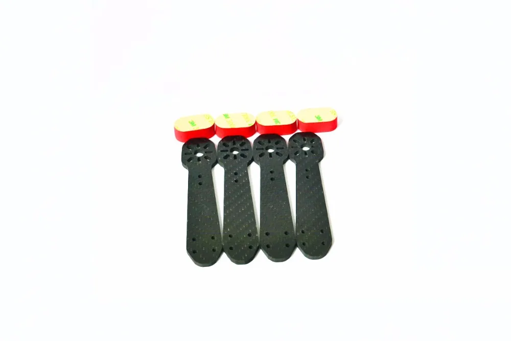 4 шт./лот мм толщина углеродного волокна рычаг замена для ZMR250 QAV 250 V2 FPV дроны