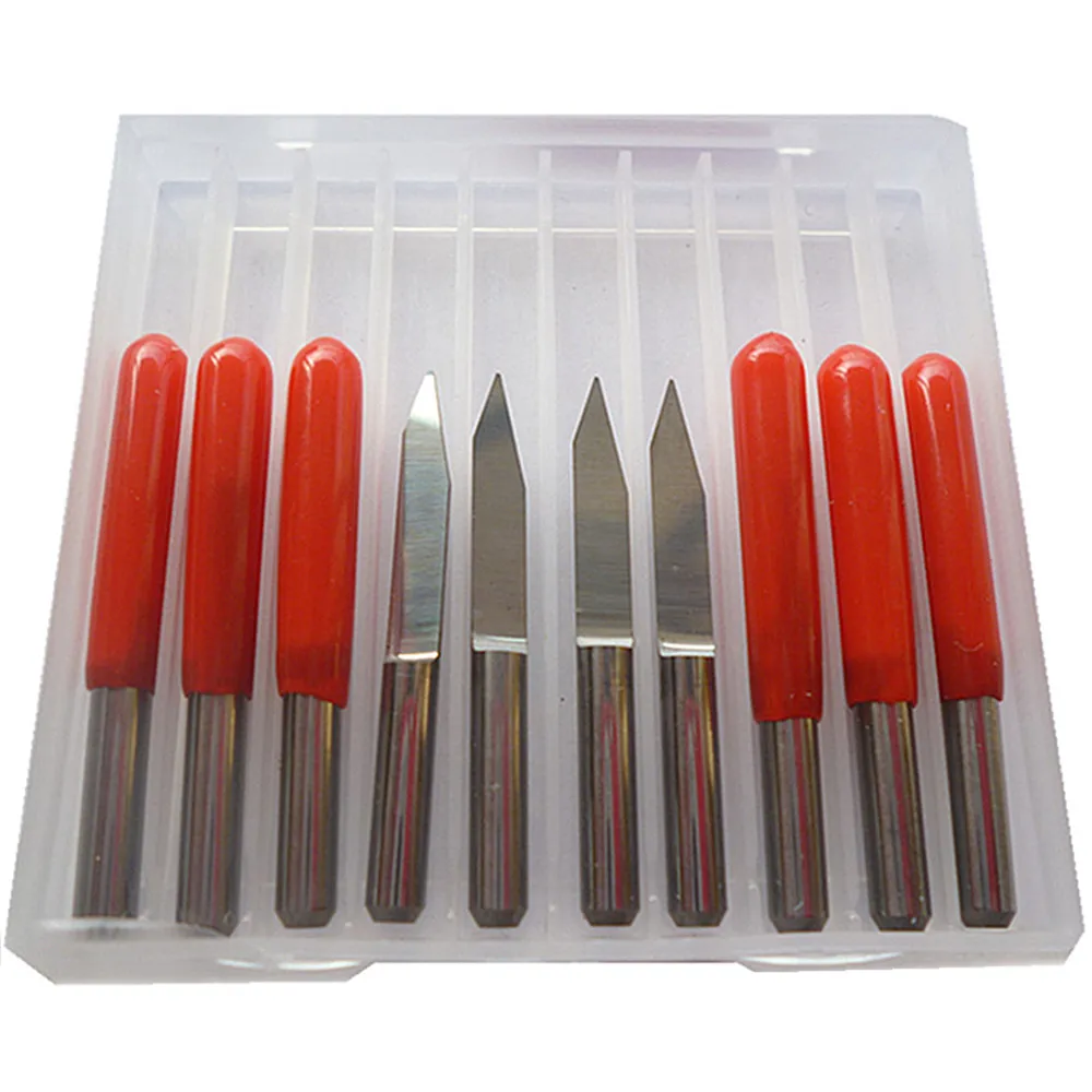 Hot 10pcs Carbide Pcb Engraving Bits Cnc Router Tool 30 Degrees 0.2mm | Инструменты