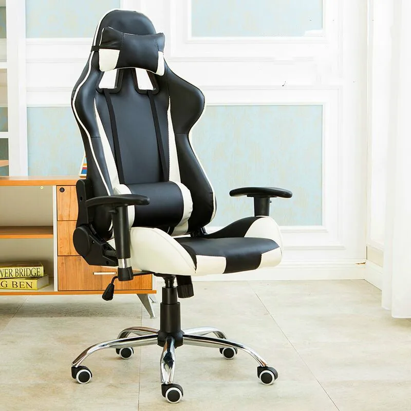 Эргономичный откидывающийся игровой компьютерный стул поворотный лежа