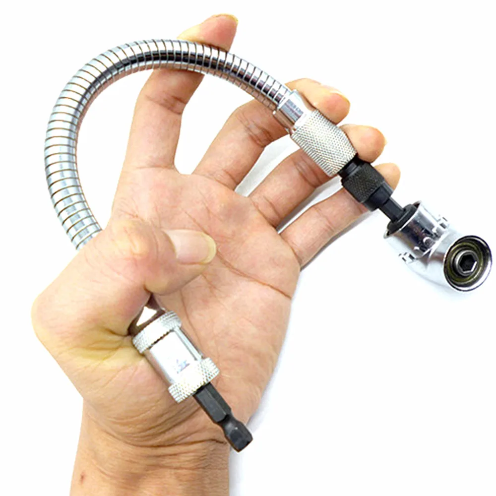 Гибкий вал быстрая смена угла водителя удлинитель отвертки 105 градусов угол