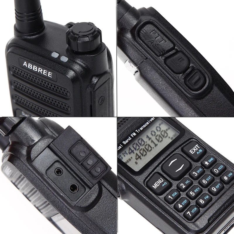 ABBREE AR-52 ремешки крест-накрест ретранслятор Дуплексный режим работы 136-174/400-480 МГц