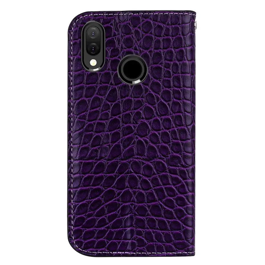 Блестящий чехол бумажник из искусственной кожи для huawei P20 mate 10 Lite Pro P smart Plus Y6 Prime 2018