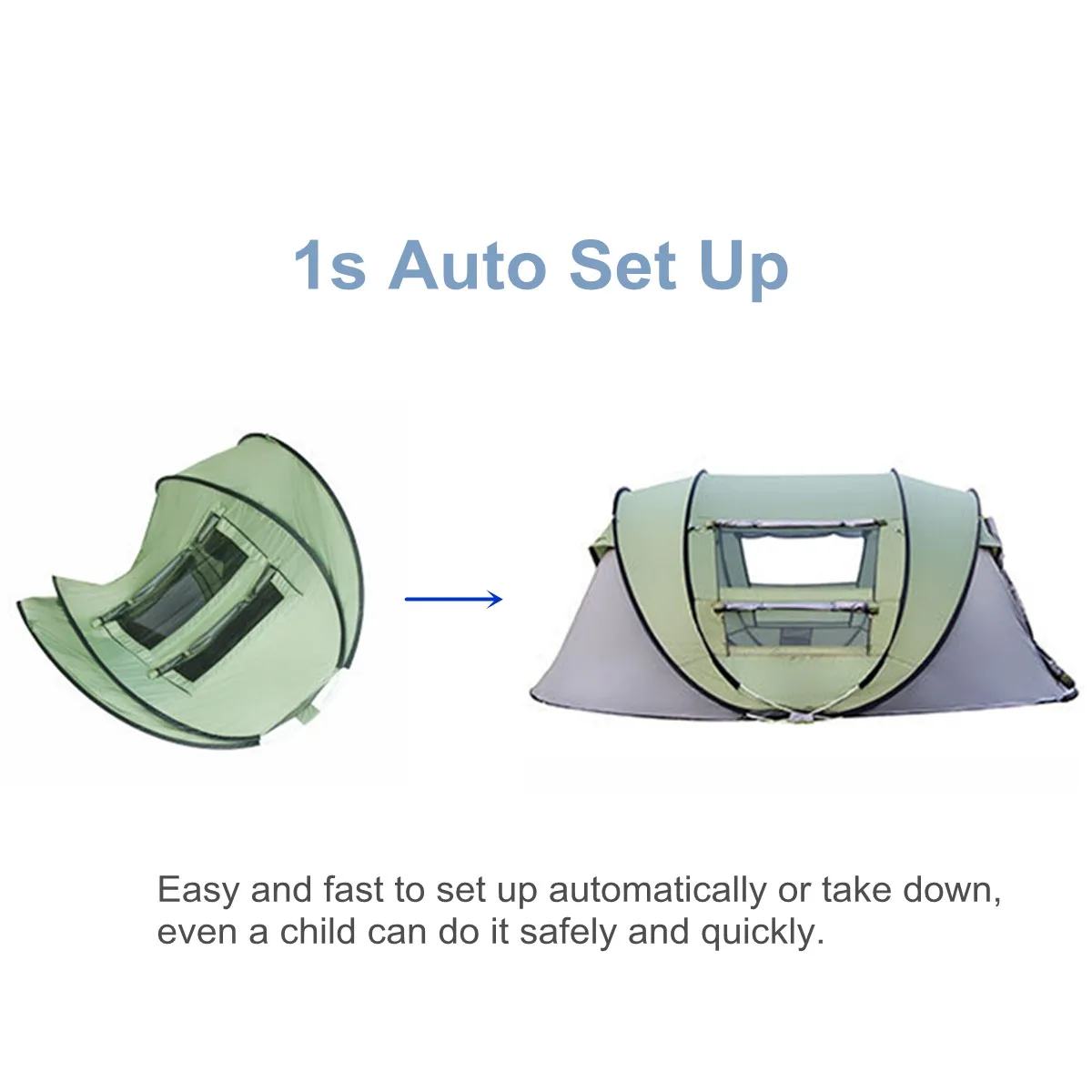 5 8 person automatic camping tent easy setup tent family portable outdoor hiking beach waterproof tent sun protection shelter free global shipping