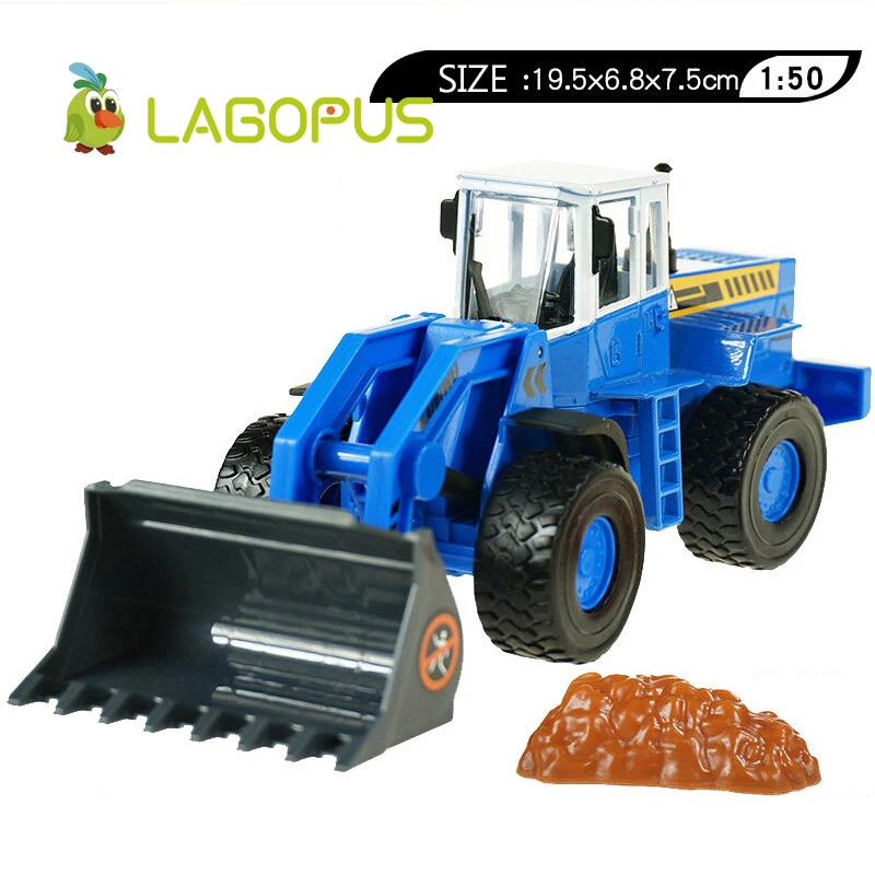 Lagopus 1:50 из металлического сплава ABS Мини строительная техника бульдозер модель
