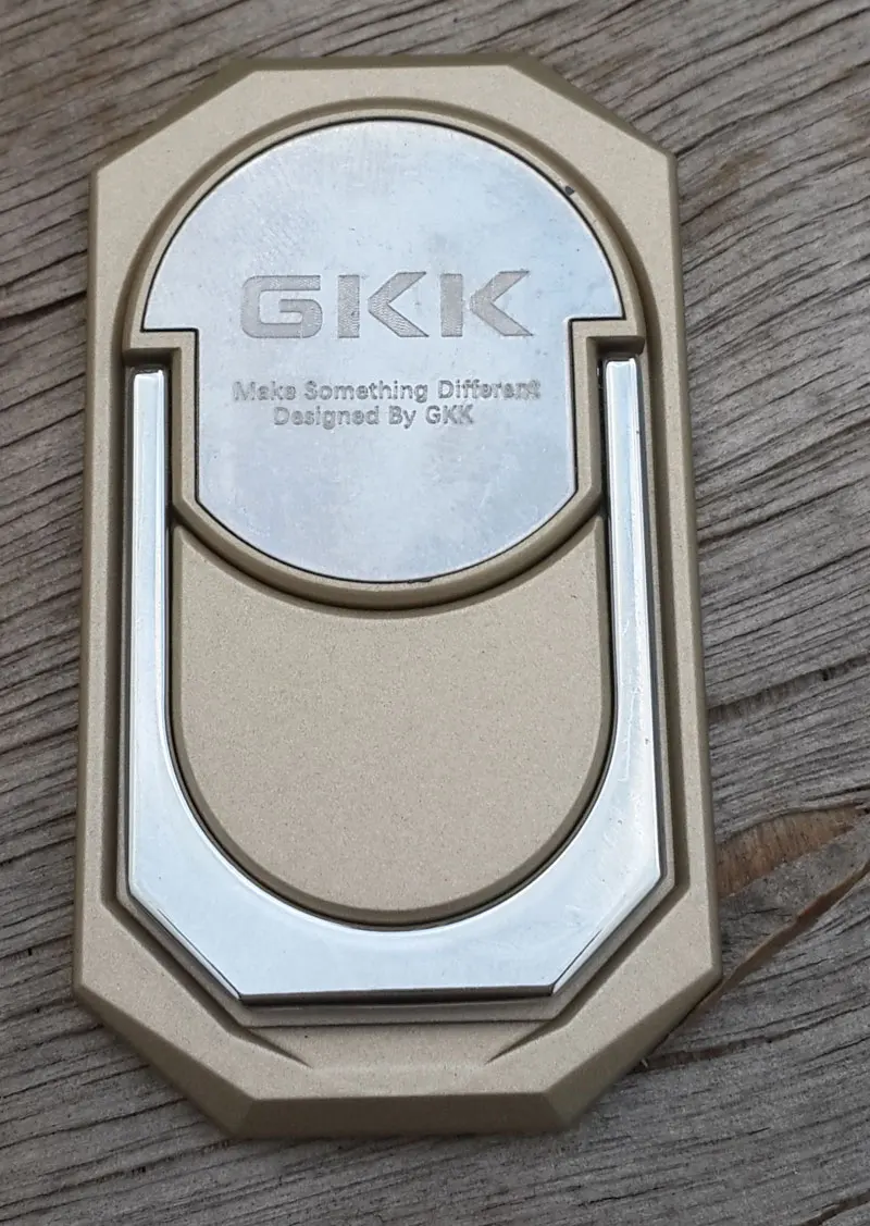 Gold Чехол gkk для Asus Zenfone Max Pro M2 M1 ZB631KL 360 Защитная крышка с кольцом-держателем для пальцев - Цвет: Gold