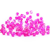 red ab 4mm 100pc austria crystal bicone beads 5301 loose crystal beads bulk diy fashion wild jewelry accessories s 67