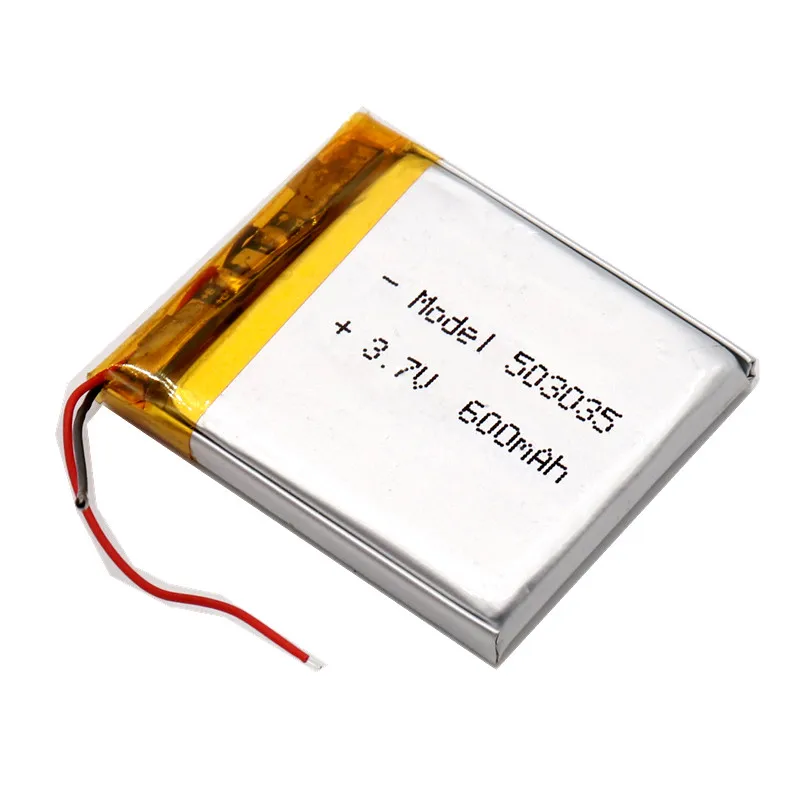 503035 3 7 V 500mAh литий полимерный аккумулятор 7V Вольт Li po ion Lipo батареи для DVD GPS