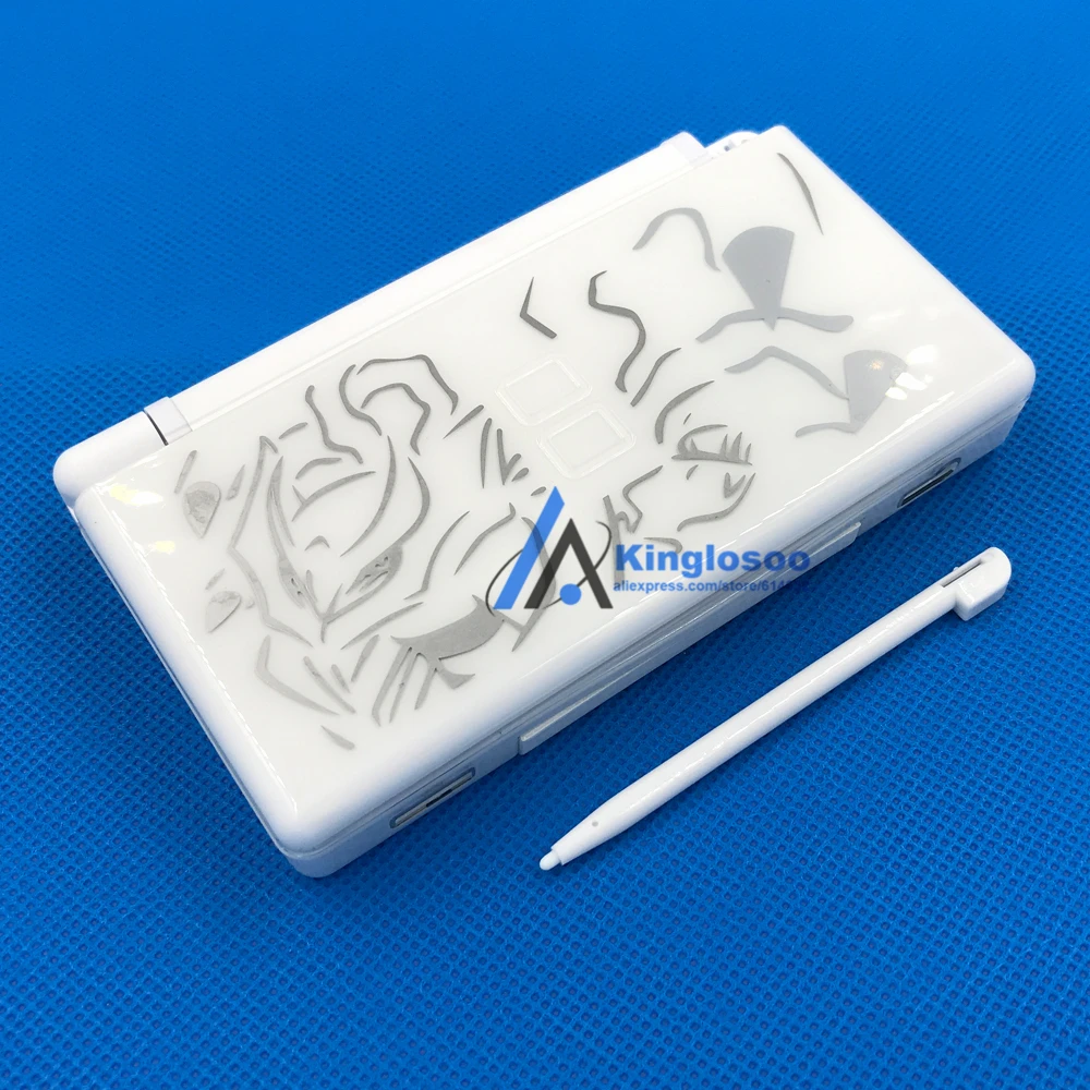 Ограниченная серия белый полный комплект в виде ракушки чехол для nintendo DS Lite DSL