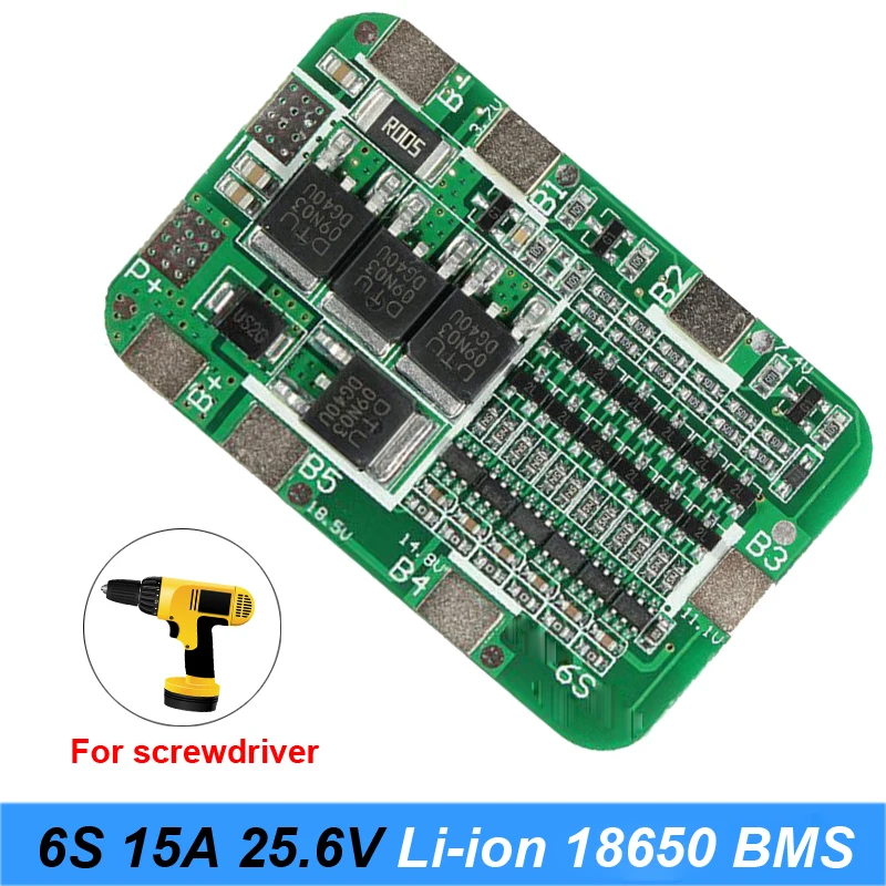 Батарея E bike 6 S 24 V 15A BMS v литиевый аккумулятор для электрического велосипеда 8Ah 10Ah