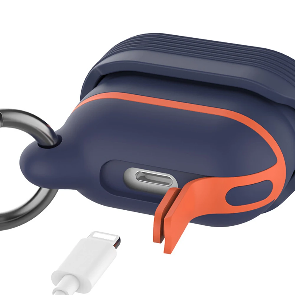 Новый Для Apple AirPods силиконовый чехол водонепроницаемый амортизационный с анти